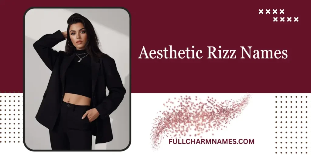 Aesthetic Rizz Names