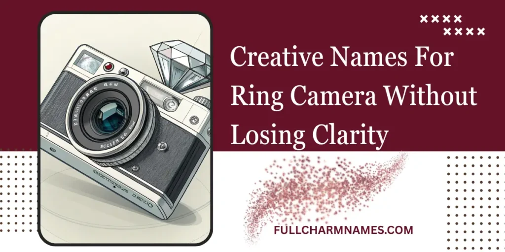Creative Names For Ring Camera Without Losing Clarity
