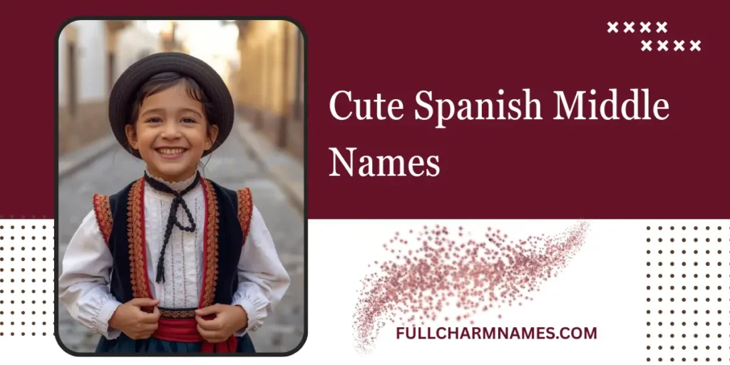 Cute Spanish Middle Names