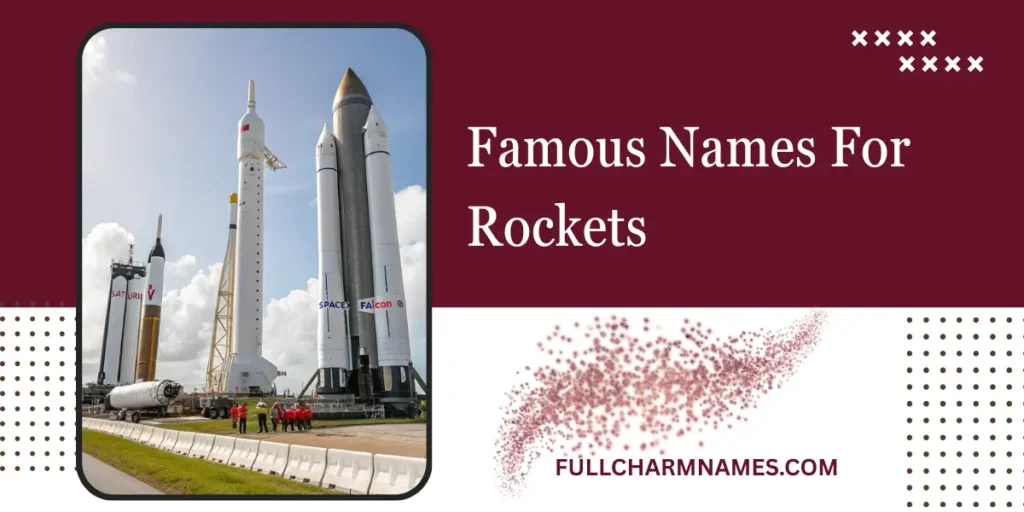 Famous Names For Rockets