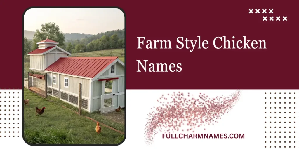 Farm Style Chicken Names