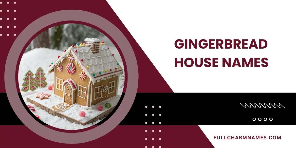 Gingerbread House Names