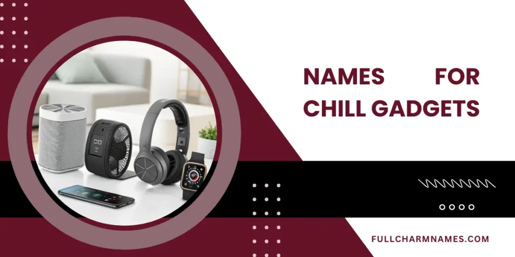 Names For Chill Gadgets