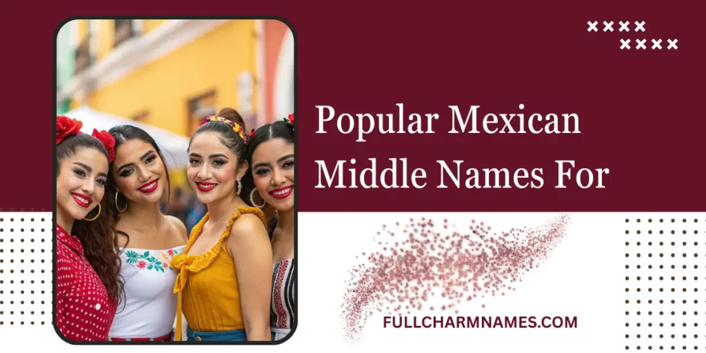 Popular Mexican Middle Names For Girls