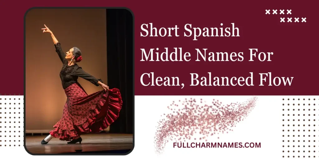 Short Spanish Middle Names For Clean, Balanced Flow