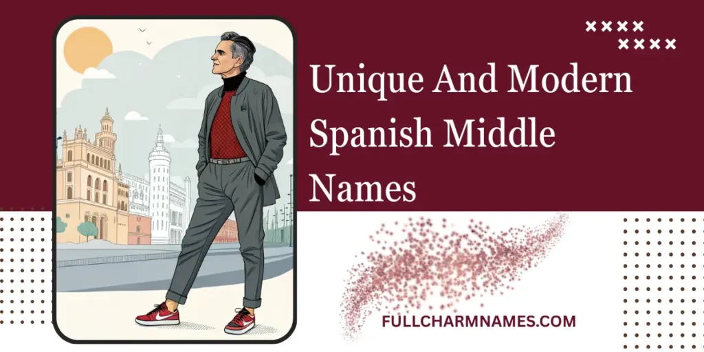 Unique And Modern Spanish Middle Names