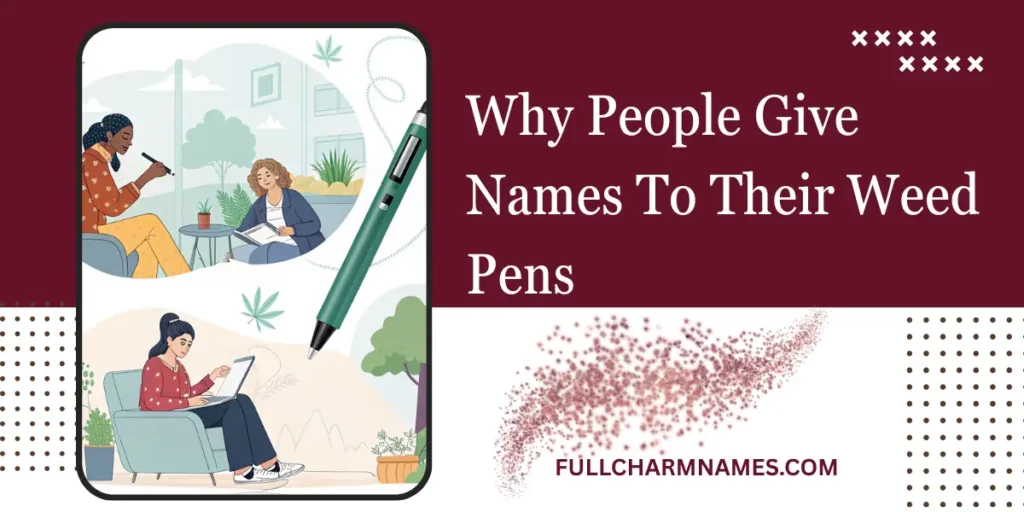 Why People Give Names To Their Weed Pens