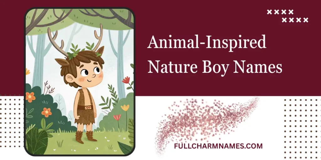Animal-Inspired Nature Boy Names