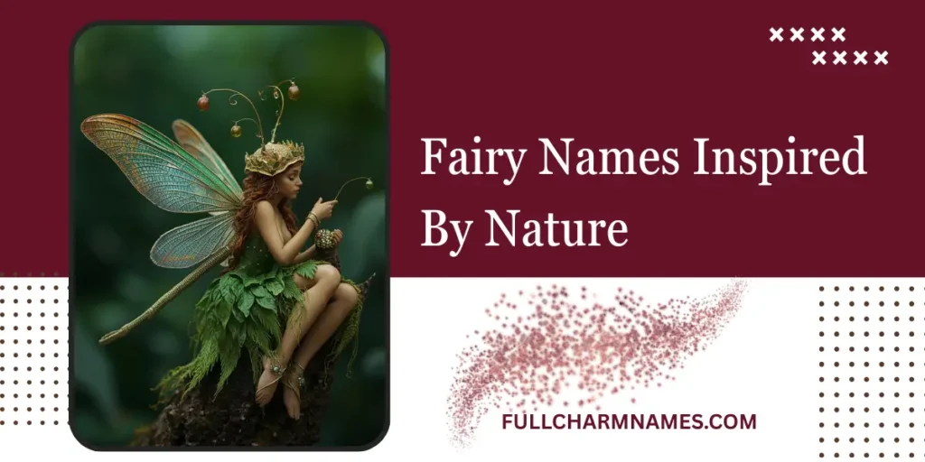 Fairy Names Inspired By Nature