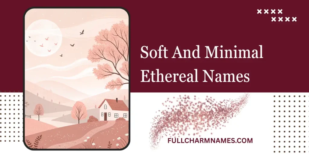 Soft And Minimal Ethereal Names