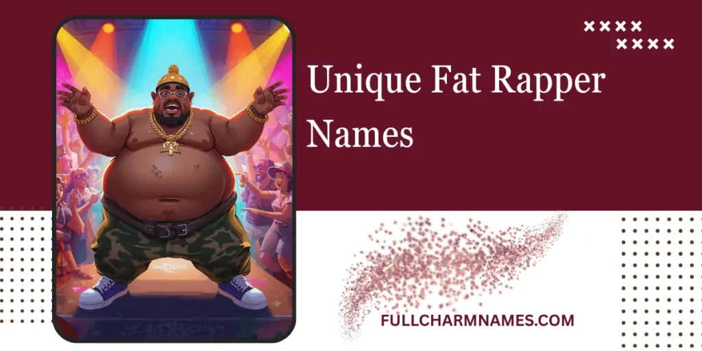 Unique Fat Rapper Names