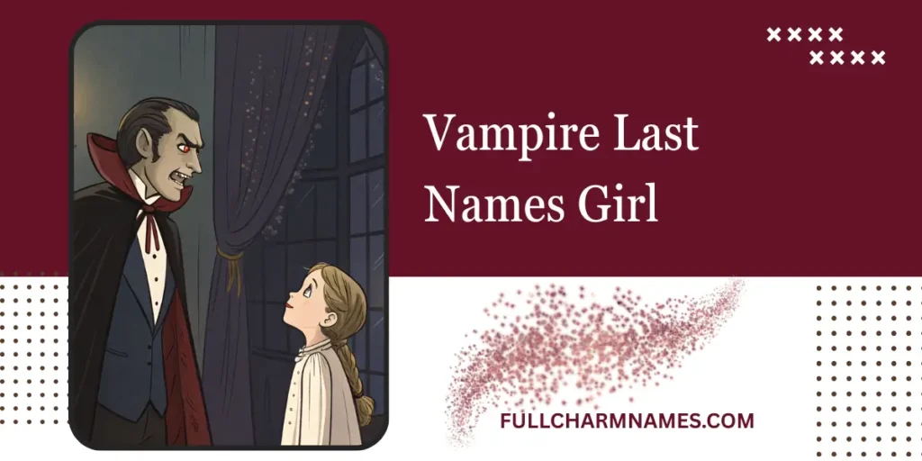 Vampire Last Names Girl