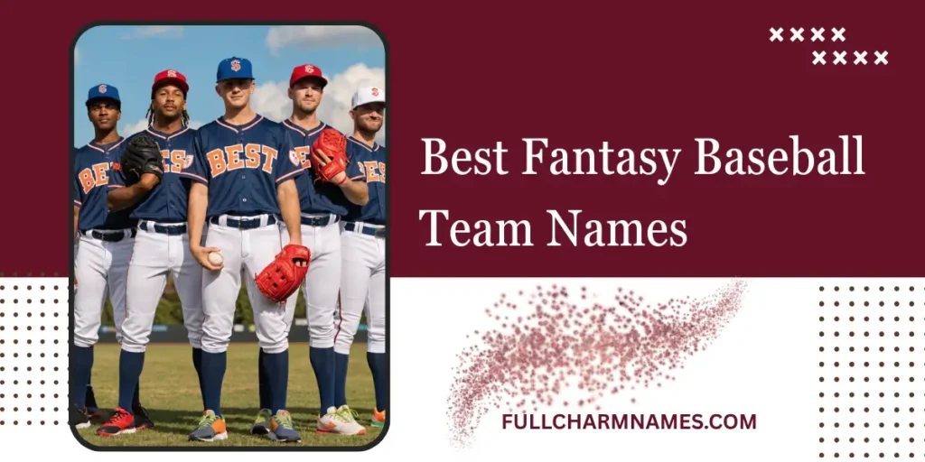 Best Fantasy Baseball Team Names