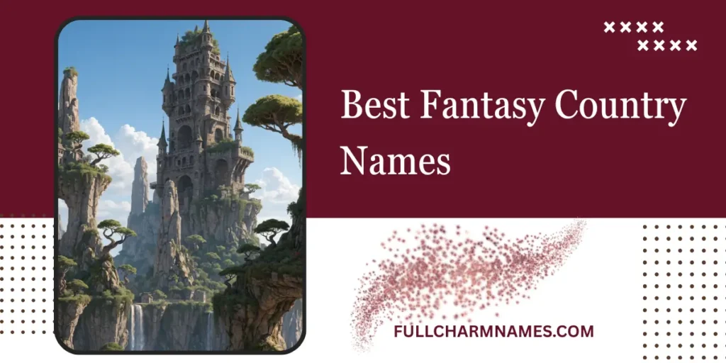Best Fantasy Country Names