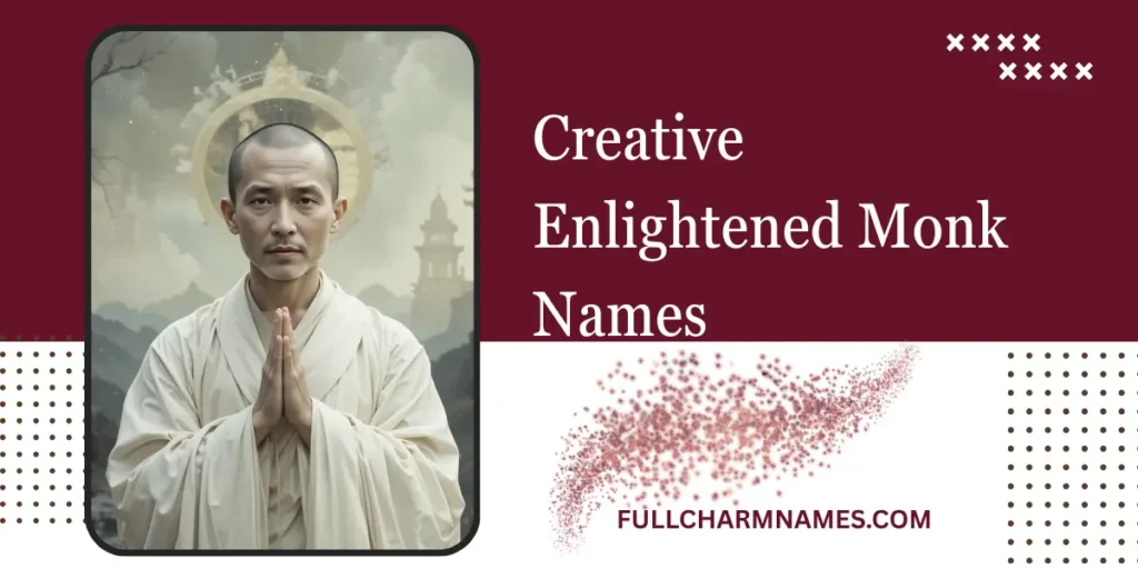 Creative Enlightened Monk Names