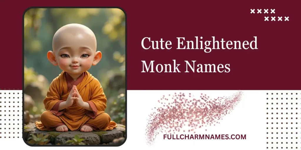 Cute Enlightened Monk Names