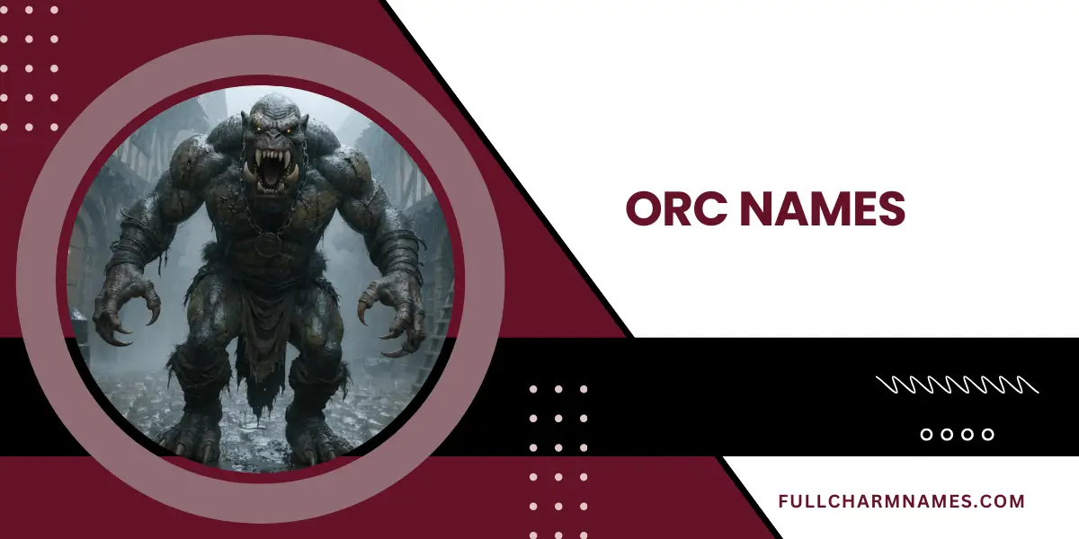 Orc Names
