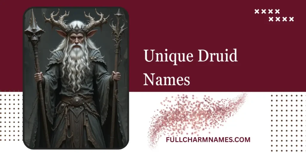 Unique Druid Names