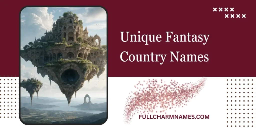 Unique Fantasy Country Names