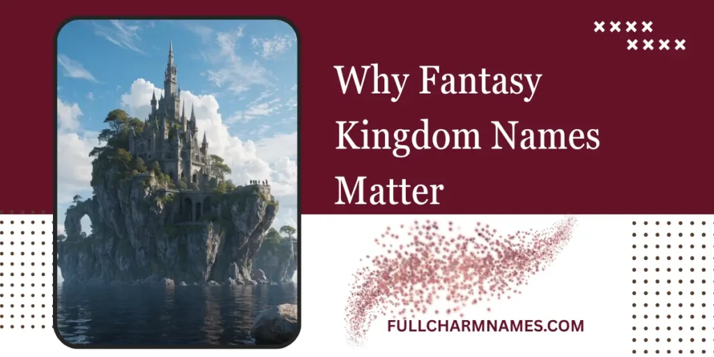 Why Fantasy Kingdom Names Matter