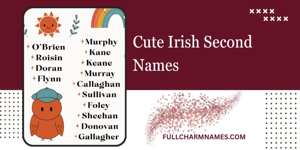 Cute Irish Second Names