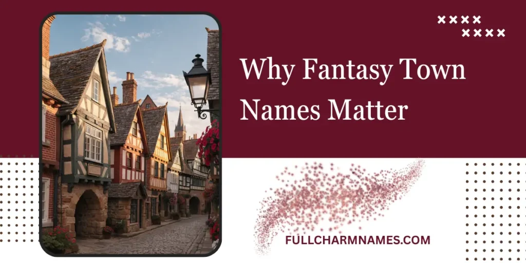 Why Fantasy Town Names Matter