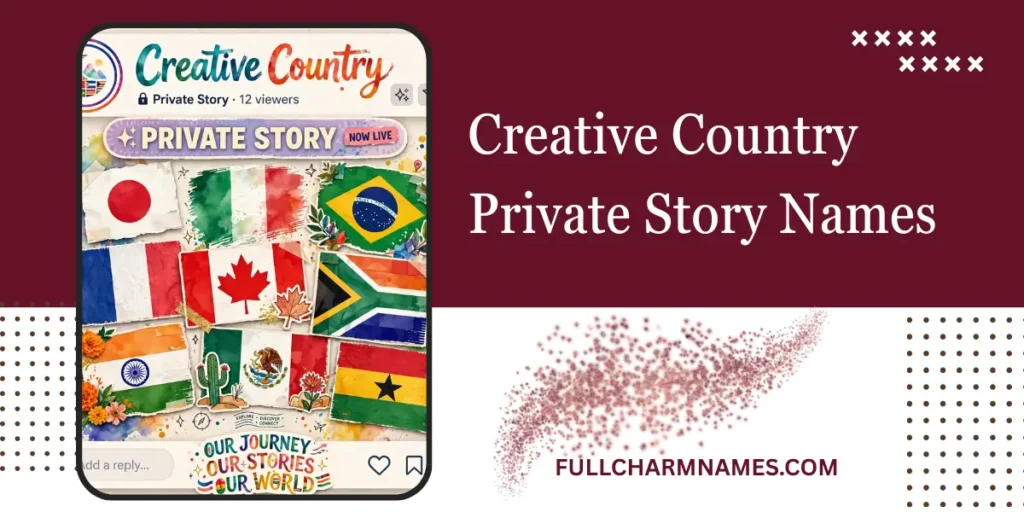 Creative Country Private Story Names