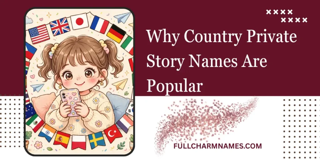 Why Country Private Story Names Are Popular